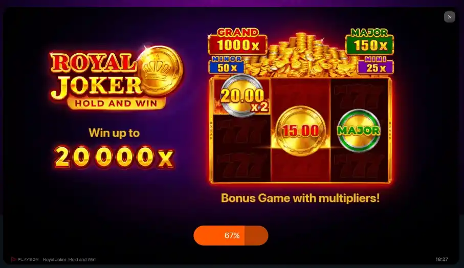 Як працює Royal Joker Hold and Win?